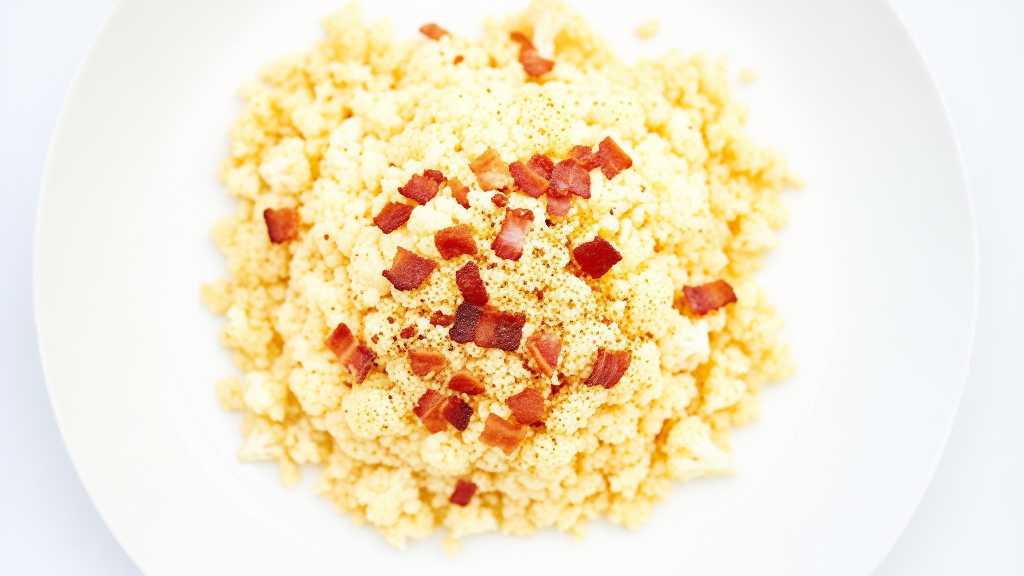 Ginger Bacon Cauliflower Rice
