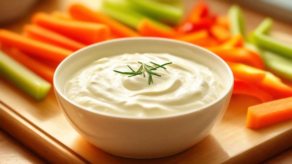 Ginger Rosemary Yogurt Dip