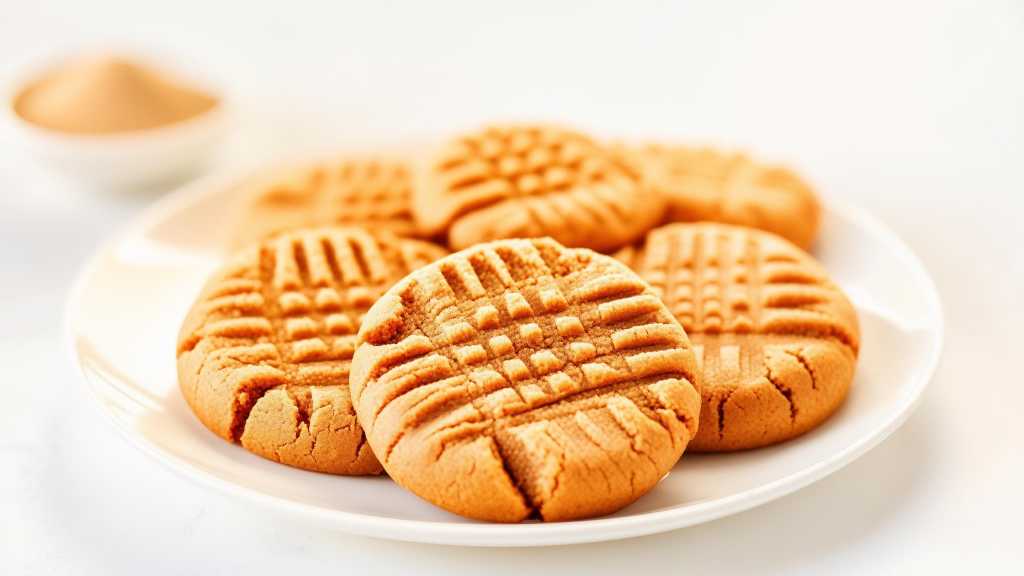 Low Carb Sweetened Almond Butter Cookies