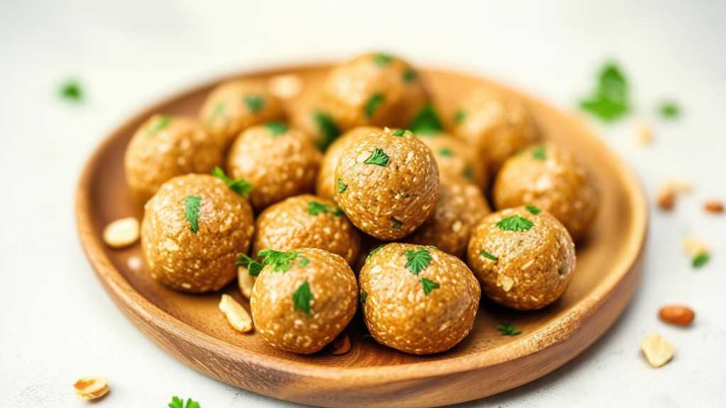 Nut Butter Parsley Energy Bites