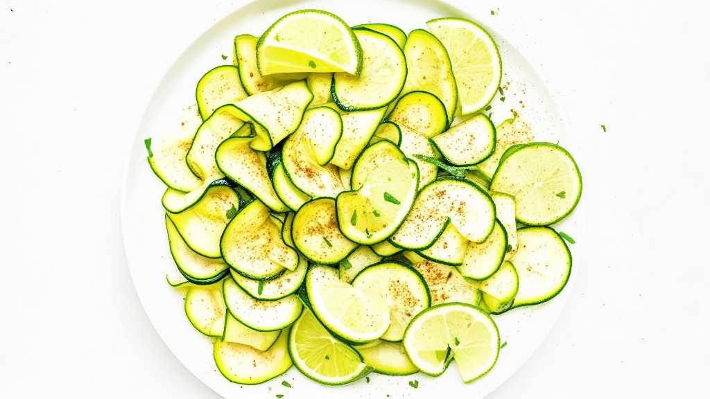 Cinnamon Zucchini Lime Salad