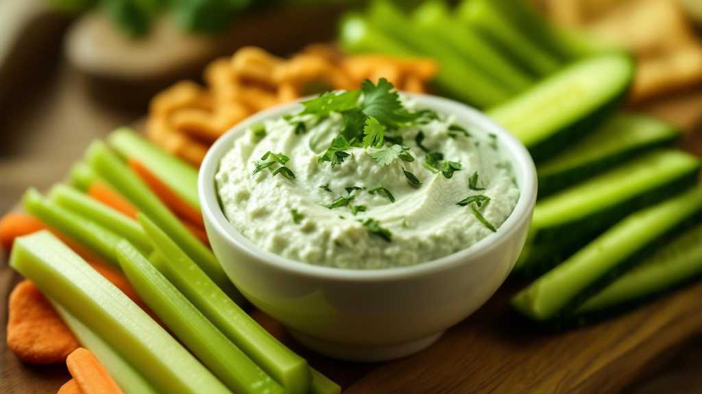 Herbed Cream Cheese Cilantro Dip