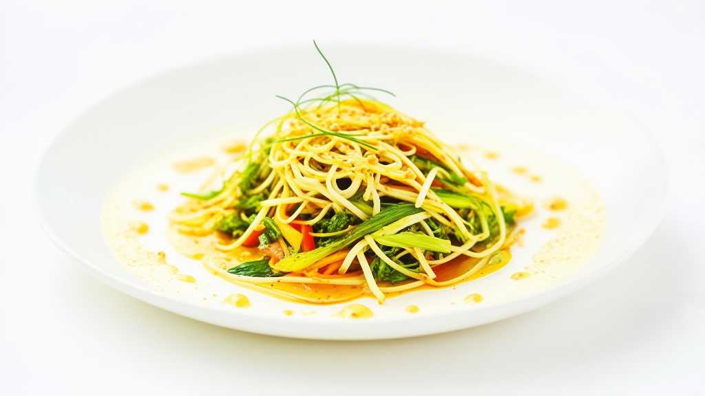 Dijon Mustard Konjac Noodle Salad