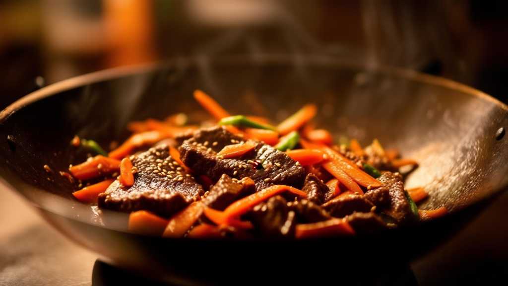 Low Carb Beef Sirloin Stir-Fry with Carrots