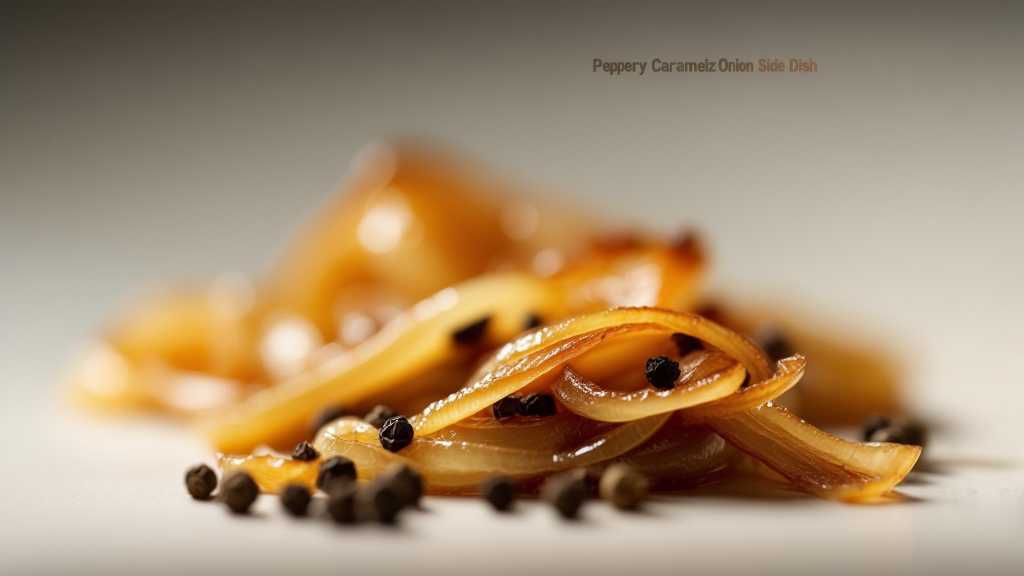 Peppery Caramelized Onion Side Dish