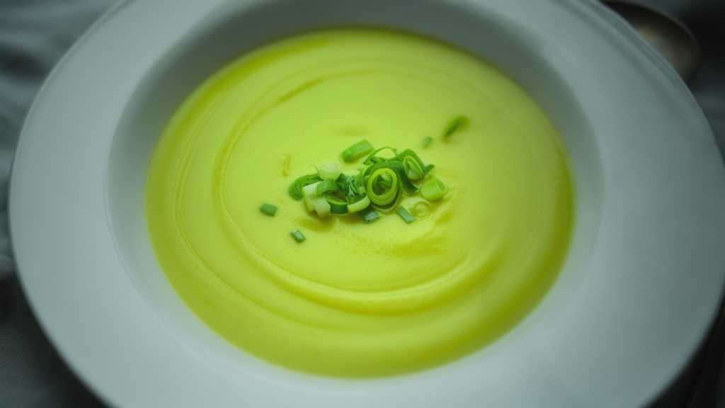 Creamy Garlic Leek Soup