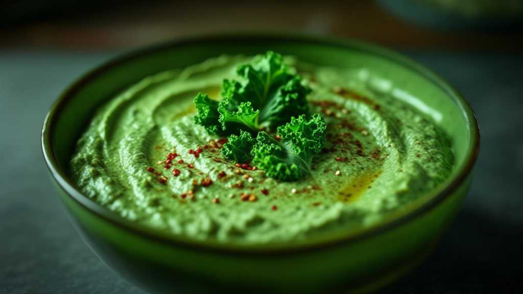 Creamy Spinach and Kale Dip