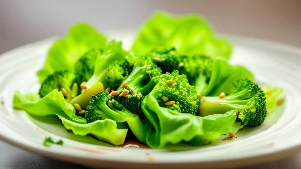 Soy Sauce Broccoli Lettuce Salad