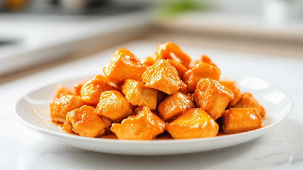 Garlic Butter Chicken Breast Cubes