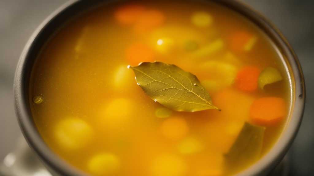 Bay Leaf Infused Chicken Broth