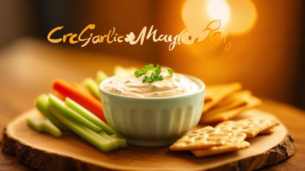 Creamy Garlic Mayo Dip