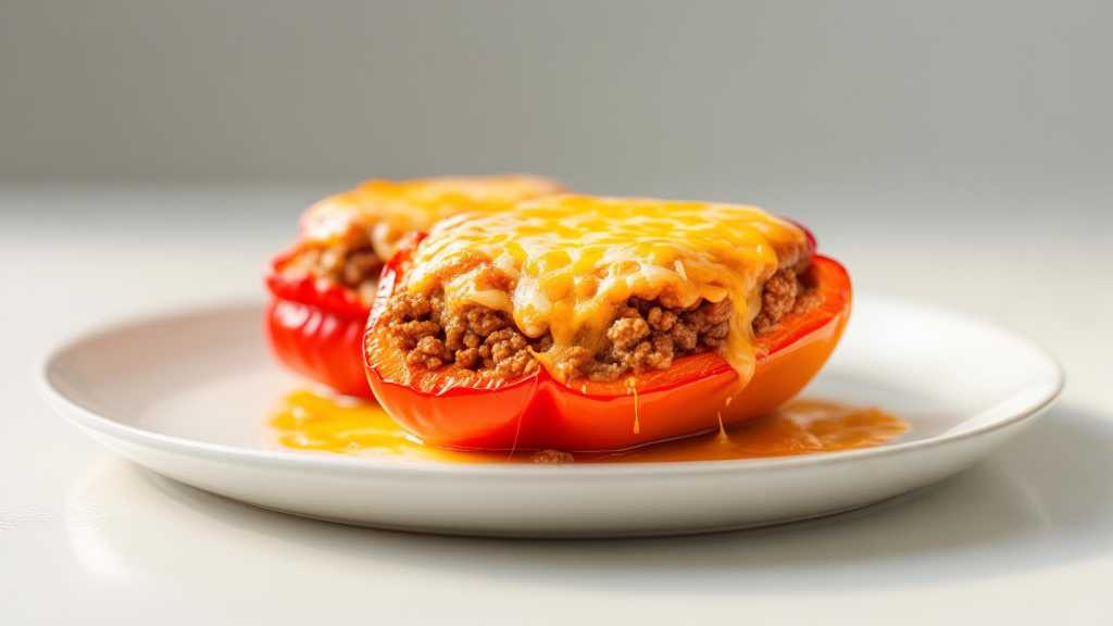 Stuffed Bell Peppers with Sugar-Free Filling