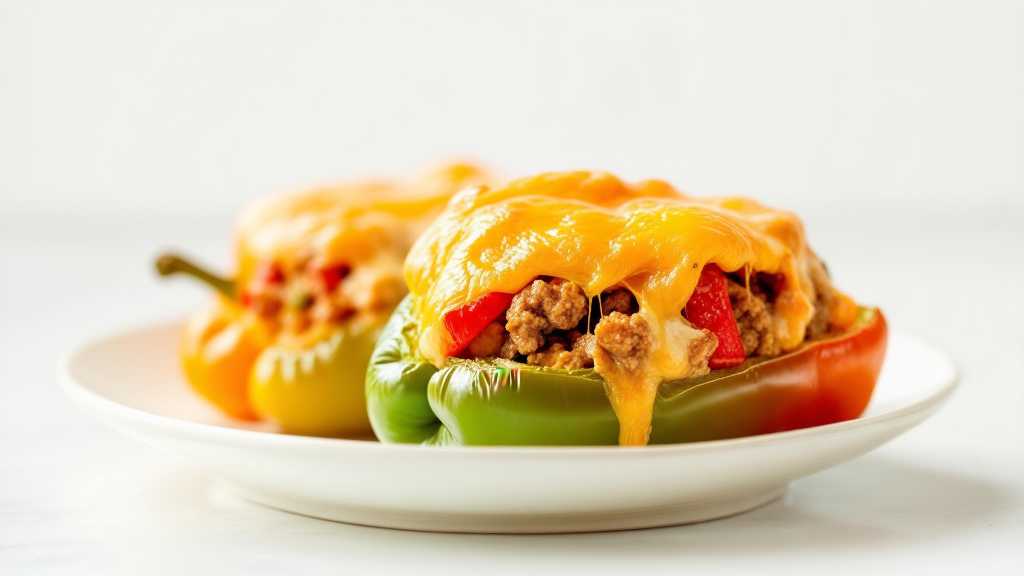 Stuffed Bell Peppers with Sea Salt