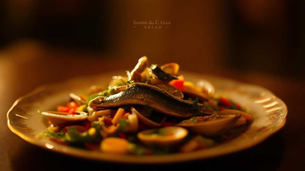 Sardine and Clam Salad