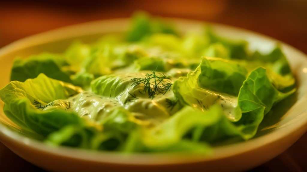 Creamy Dill Lettuce Salad