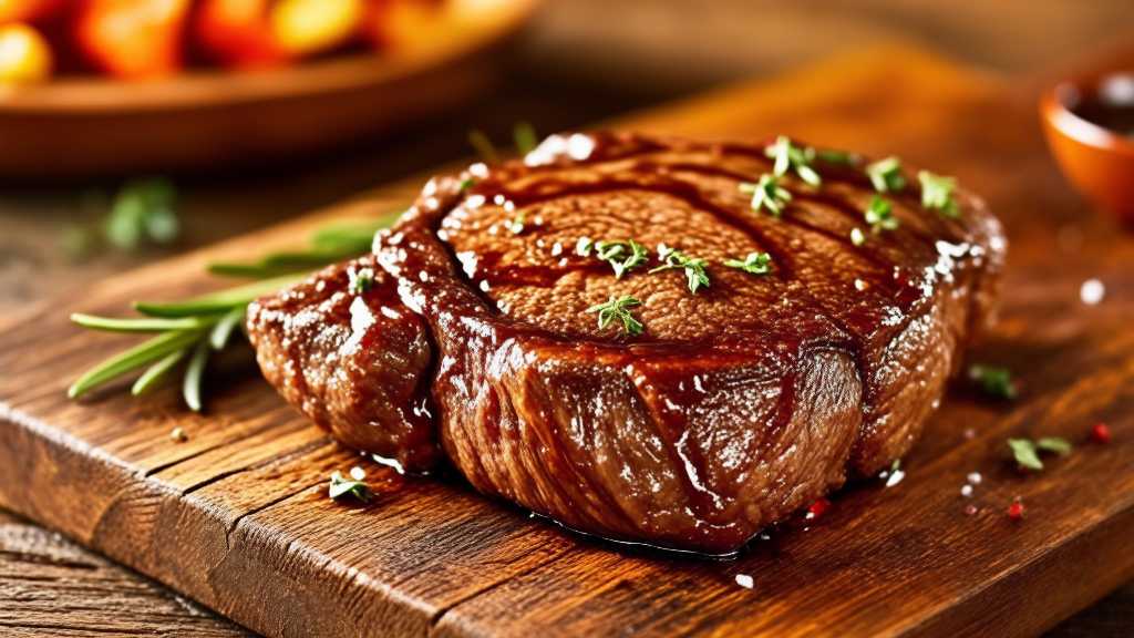 Worcestershire Glazed Steak