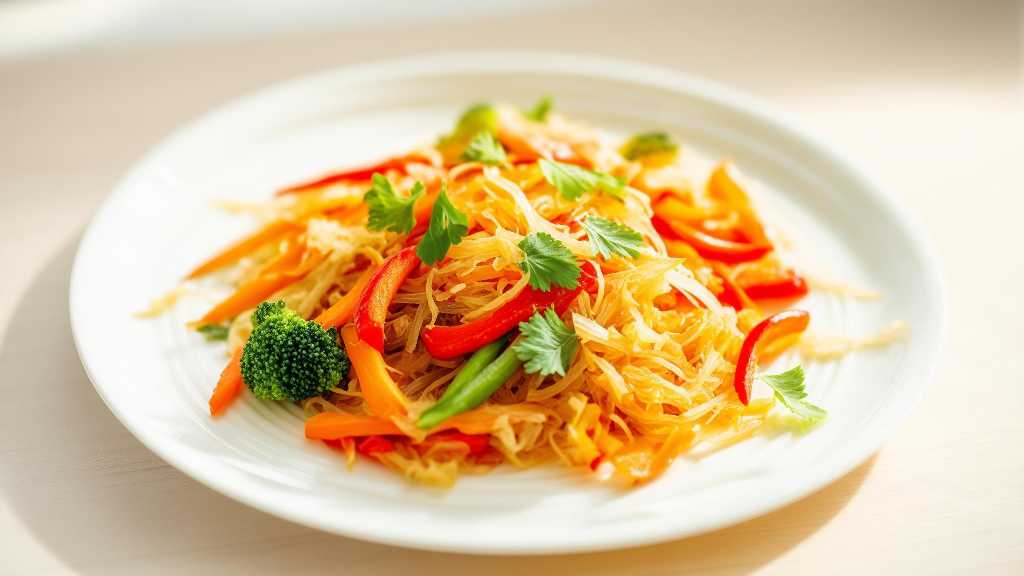 Sauerkraut and Konjac Noodle Stir Fry