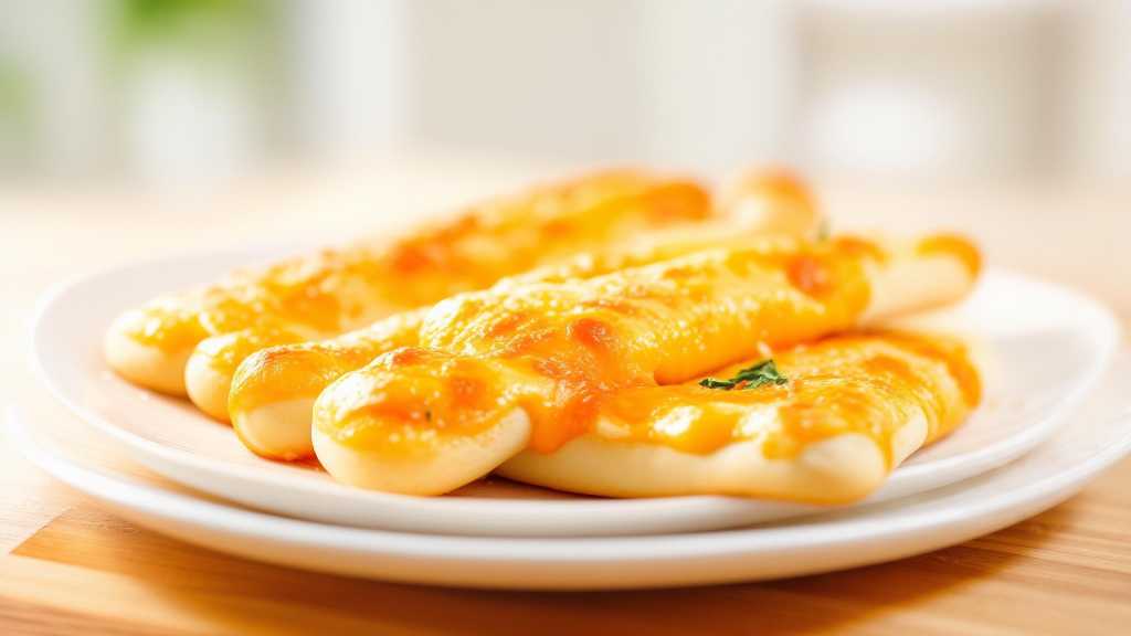 Keto Low-Carb Cheesy Breadsticks