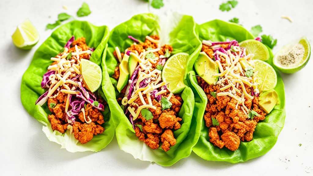 Spicy Low-Carb Chicken Tacos