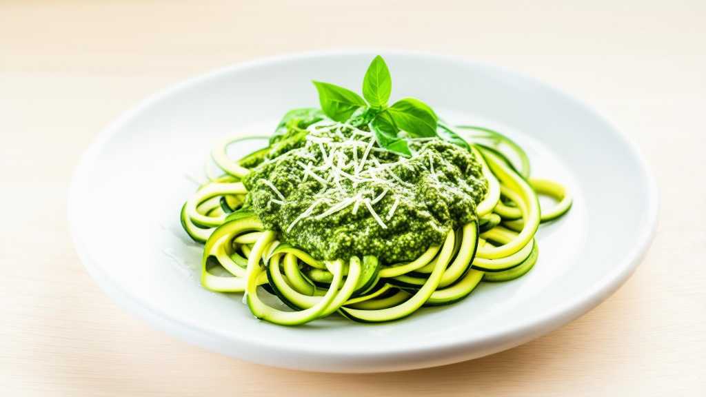 Zucchini Noodles with Pesto
