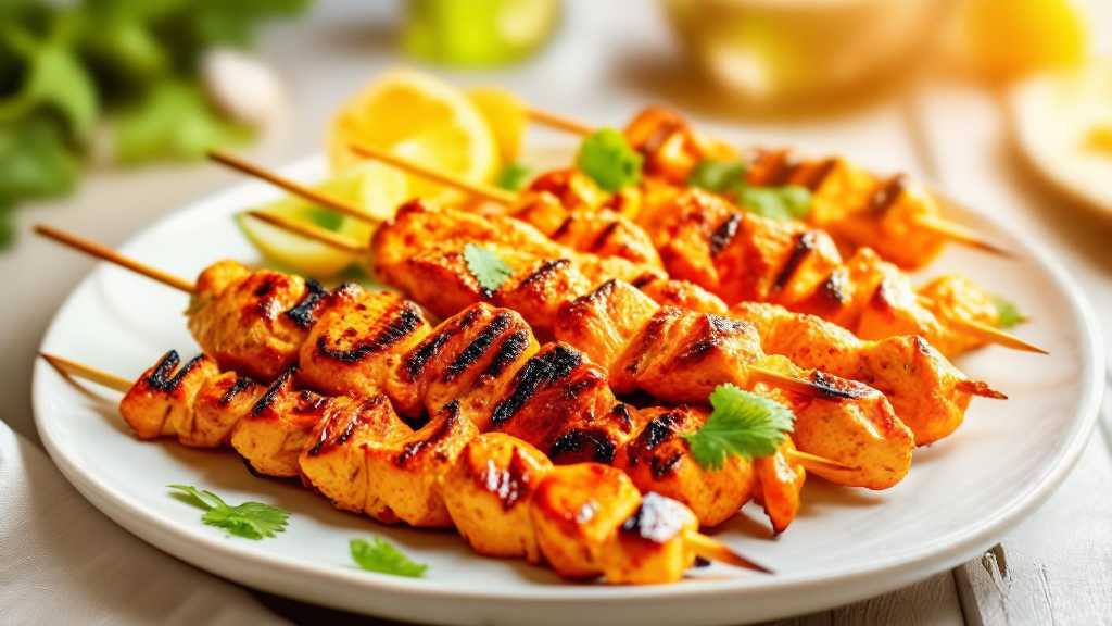 Butter and Ghee Chicken Skewers