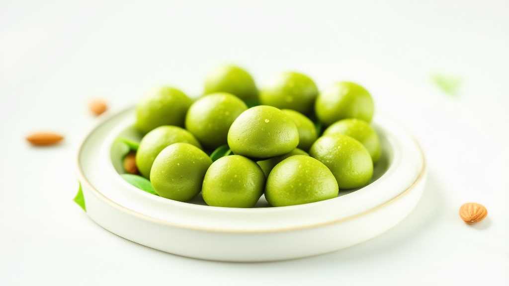 Green Tea Almond Butter Bites