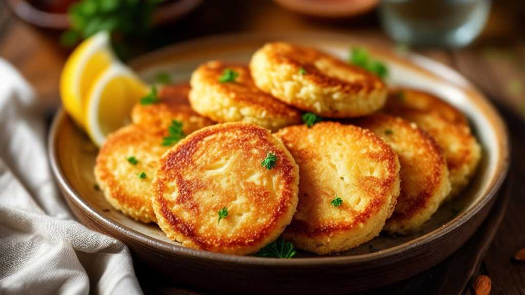 Limpet Cakes with Almond Flour