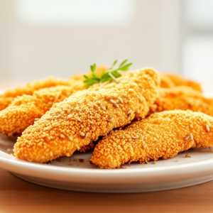Sunflower Seed Crusted Chicken Tenders