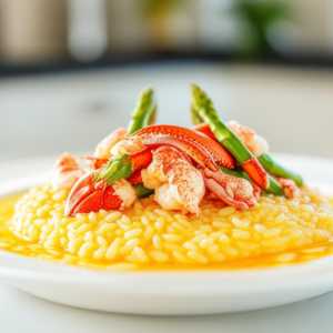 Asparagus and Lobster Risotto