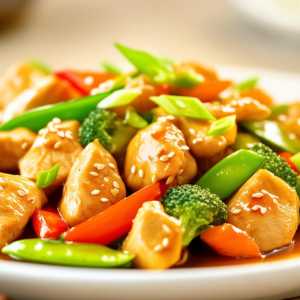 Ginger Chicken Stir Fry