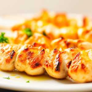 Garlic Chicken Skewers