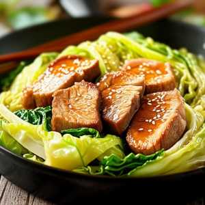 Cabbage Stir Fry with Pork
