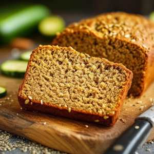 Flaxseed Zucchini Bread