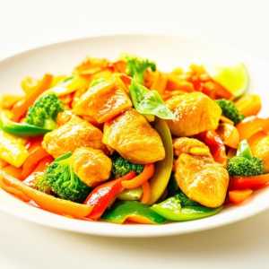 Turmeric Chicken Stir Fry