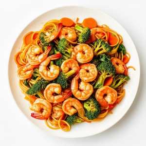 Cayenne Shrimp Stir Fry