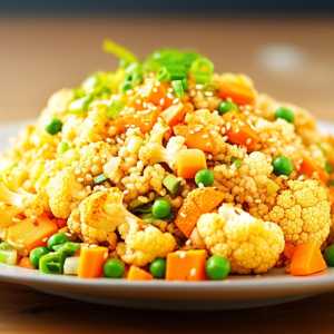 Spiced Cauliflower Fried Rice