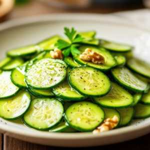 Cucumber Walnut Salad