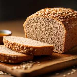 Low Carb Vinegar and Wheat Bran Bread