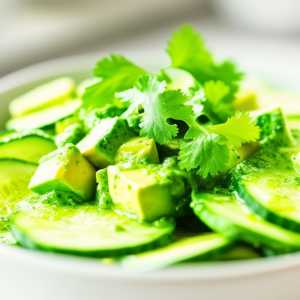 Cucumber Avocado Salad