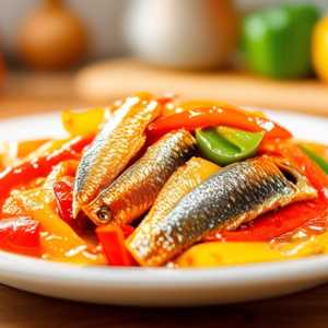Sardine and Bell Pepper Stir Fry