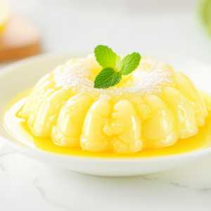 Gelatin and Cauliflower Pudding