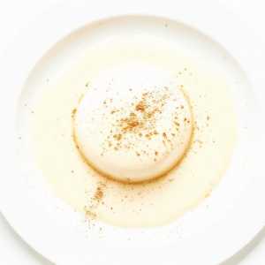 Low Carb Nutmeg Panna Cotta