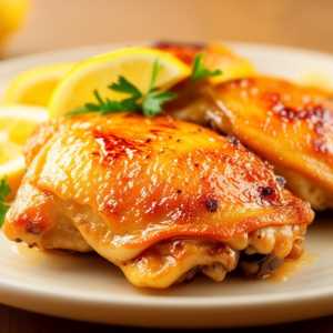 Stevia Lemon Chicken Thighs