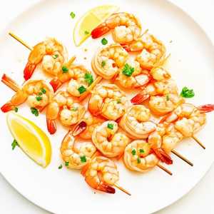 Garlic Shrimp Skewers