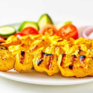 Turmeric Chicken Skewers
