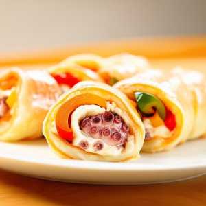 Stuffed Octopus Rolls
