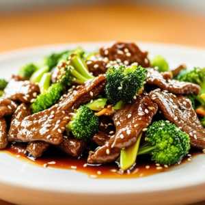 Stir Fry Beef with Broccoli and Oyster Sauce