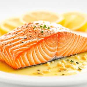 Salmon with Oregano
