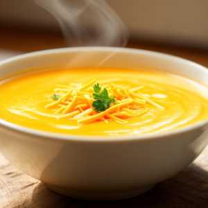 Cheddar Cauliflower Soup