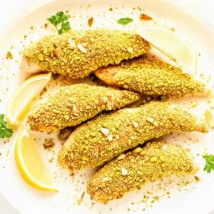 Pistachio-Crusted Chicken Tenders